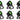 (6) American DJ ADJ Encore LP5IP 5x20W Outdoor RGBL LED DMX Par Can Wash Lights