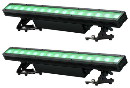 (2) American DJ Encore LB15 IP Outdoor RGBL LED Wireless DMX Strip Wash Lights