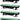 (4) American DJ Encore LB15 IP Outdoor RGBL LED Wireless DMX Strip Wash Lights