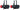 (2) American DJ ENCORE PROFILE PRO COLOR RGBWAL LED DMX Ellipsoidal Spotlights