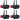 (4) American DJ ENCORE PROFILE PRO COLOR RGBWAL LED DMX Ellipsoidal Spotlights