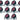 (10) American DJ Eliminator LP 12 HEX 12x5 Watt RGBWA+UV LED DMX Par Wash Lights