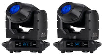 (2) HYDRO BEAM X1 100W IP65 LED DMX Moving Head Beam Lights
