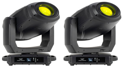 (2) Hydro Profile 660W IP65 LED DMX Moving Head Spotlights