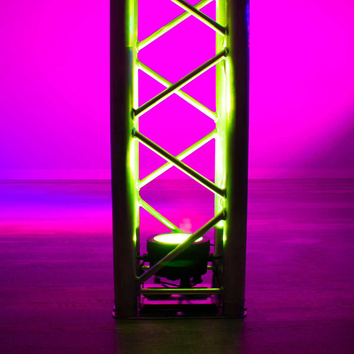 (2) American DJ Encore LP5IP 5x20W Outdoor RGBL LED DMX Par Can Wash Lights
