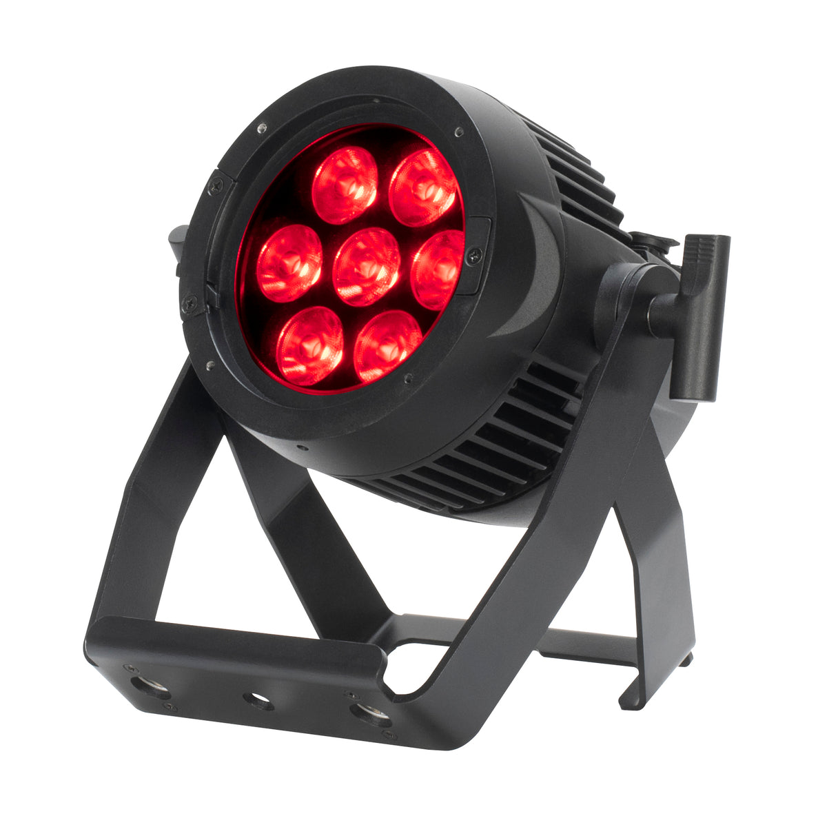 (8) Encore LP7IP 7x20W Outdoor RGBL LED DMX Par Can Wash Lights
