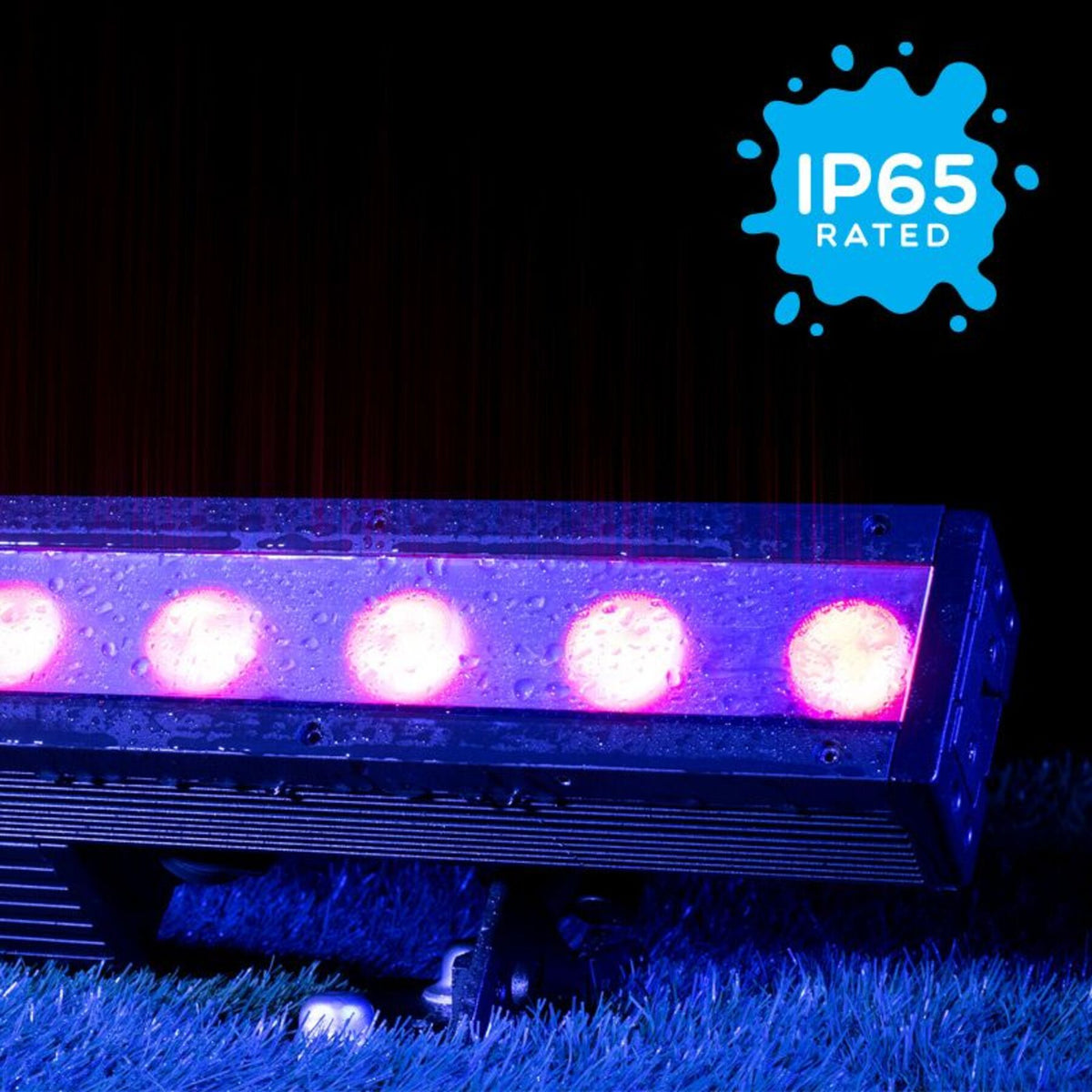 (2) American DJ Encore LB15 IP Outdoor RGBL LED Wireless DMX Strip Wash Lights