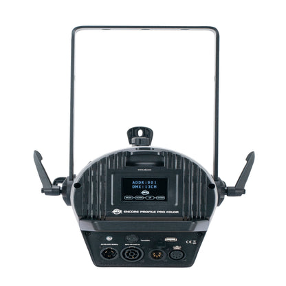 (2) American DJ ENCORE PROFILE PRO COLOR RGBWAL LED DMX Ellipsoidal Spotlights
