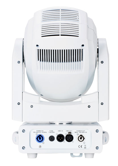 (2) FOCUS SPOT 4Z PEARL 200W CW LED DMX Moving Head Spotlights