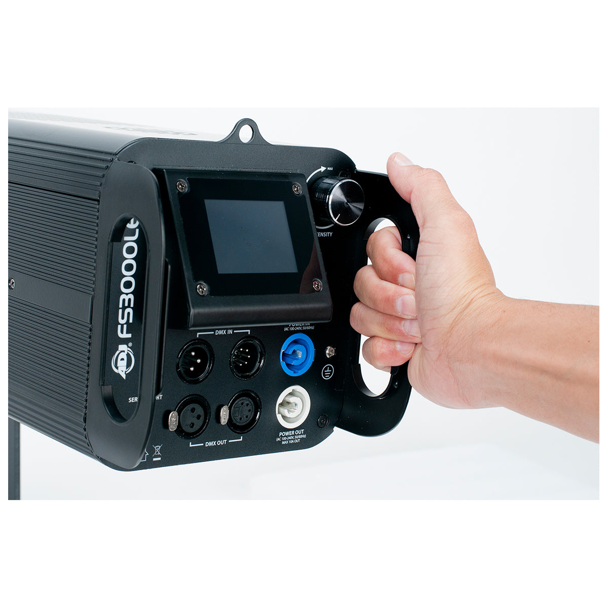 American DJ ADJ FS3000LED 300W RF White COB LED DMX Followspot Light w/GOBO Slot