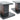 Pair Rockville RHT8D Dark Wood Computer/Bookshelf Desktop Speaker/Monitor Stands