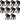 (10) American DJ ADJ SABER SPOT DTW Compact 15Watt Warm White LED DMX Spotlights