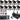 (10) American DJ SABER SPOT DTW 15W LED Spotlights+DMX Controller+Fogger+Cables