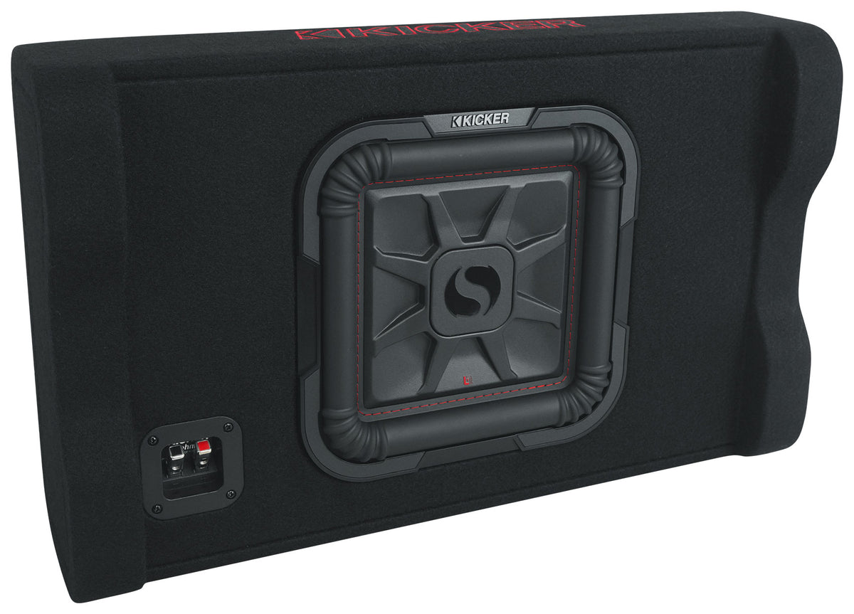 Kicker 49L7TDF102 L7TDF 10" L7T Subwoofer+Shallow Sub Enclosure Box L7TDF102