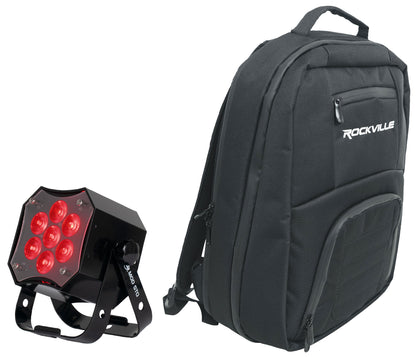 MOD STQ LED Wash Light + DJBP24 DJ Backpack