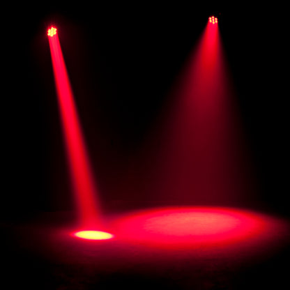 (4) VIZI HEX WASH 7 RGBWA+UV LED Wireless DMX Moving Head Lights