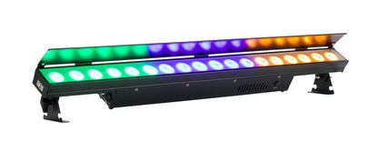 (4) Ultra LB18 18x10W RGBAL LED DMX Wash Bar Lights