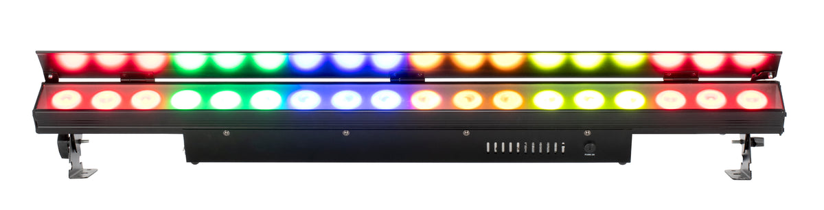 (4) Ultra LB18 18x10W RGBAL LED DMX Wash Bar Lights