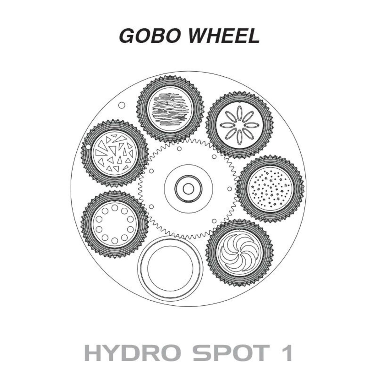 (2) Hydro Spot 1 200W IP65 LED DMX Moving Head Spot Lights
