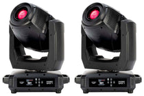 (2) Hydro Spot 1 200W IP65 LED DMX Moving Head Spot Lights