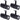 (4) American DJ PINSPOT LED II 3W Compact Cool White LED Pinspot Stage Lights