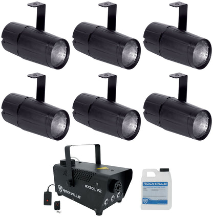 PINSPOT LED II 6-Pack + R720L V2 6-Pack