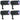(4) American DJ PINSPOT LED QUAD DMX 8W RGBW Pinspot Lights w/ Remote For Events