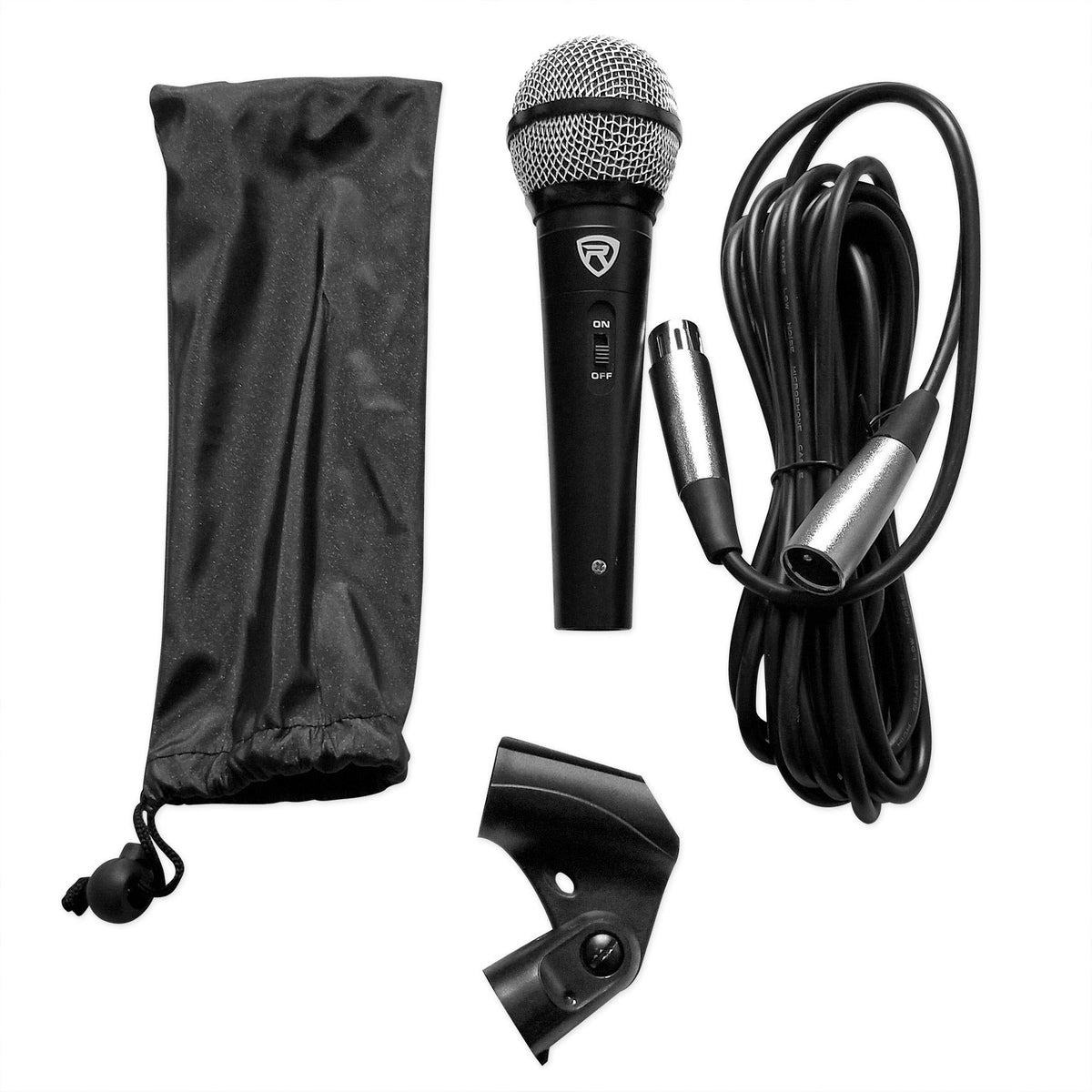 Rockville 15" 1500W Powered DJ/PA Speaker, Bluetooth, USB/SD/FM, Wired Microphone, Class-D Amp, 2.5" Voice Coil, Remote Control, EQ Presets, Lightweight ABS, Perfect for Events