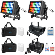 32 HEX PANEL IP 2-Pack + ROCKHAZE 1000 V2-5 2-Pack