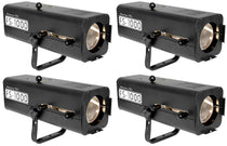 (4) FS-1000 Followspot Lights with 575W Halogen Lamp + Hanging Bracket
