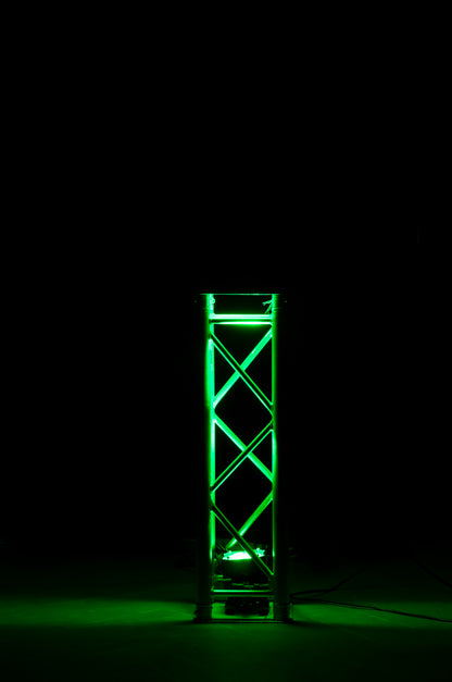 (2) MOD STQ Compact 7 x 8 Watt LED DMX Par Can Wash Lights w/ Remote