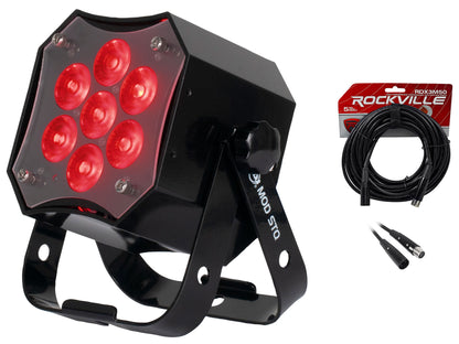 MOD STQ LED Wash Light + 50' DMX Cable Set