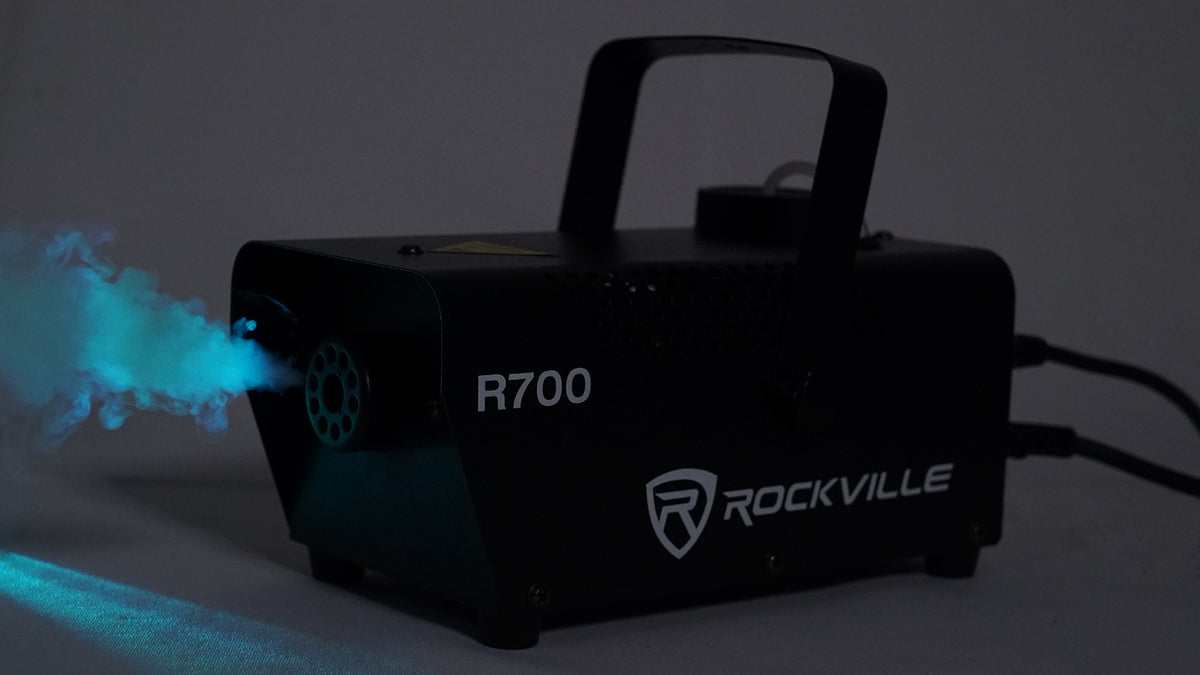 (2) 18P HEX IP + ROCKHAZE 700 Hazer + R700 Fogger + Fluids