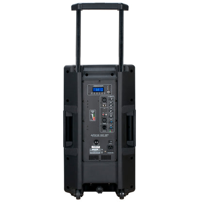 (2) APX12 GO BT 200W Rechargeable DJ PA Speakers with Bluetooth and Mics