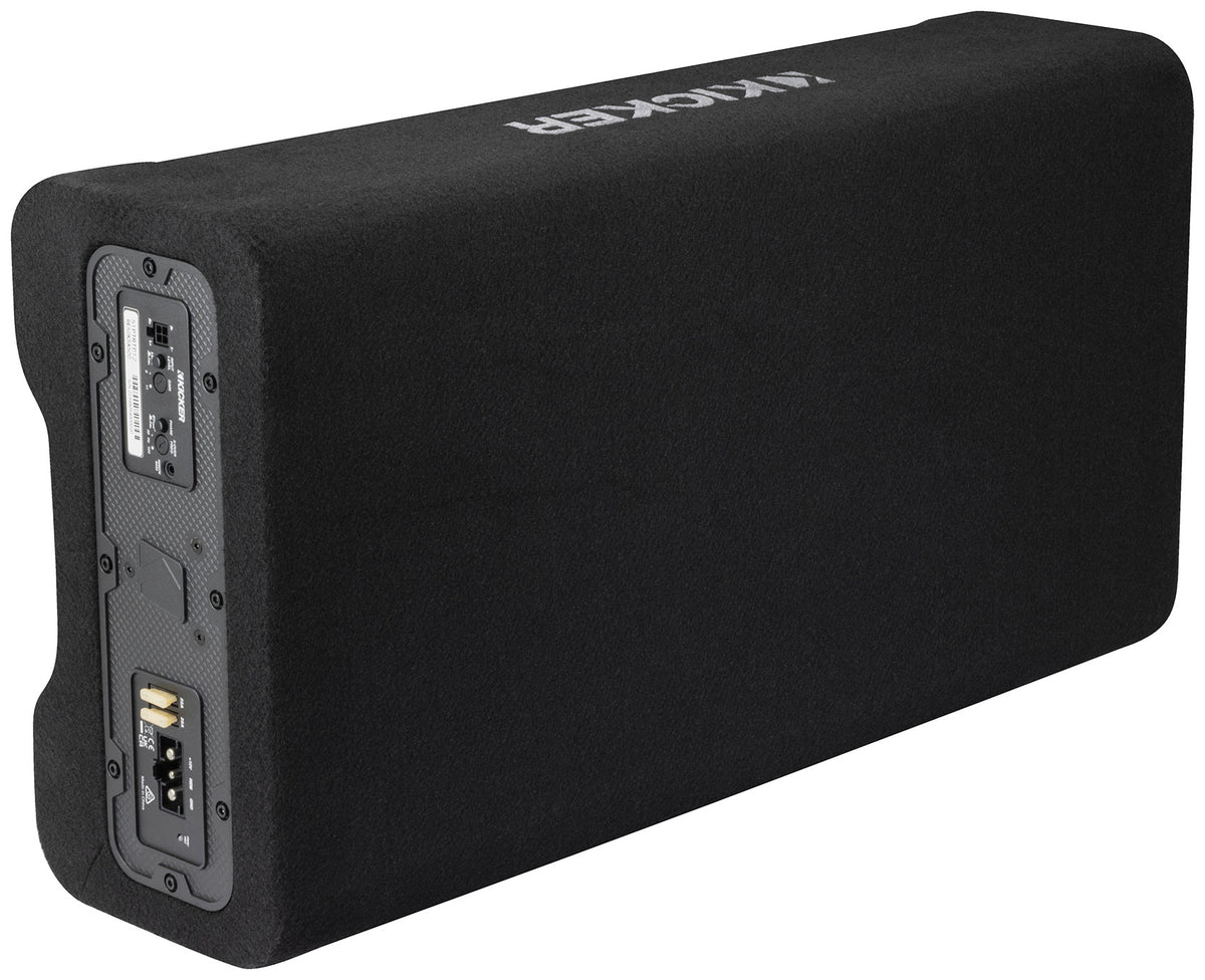 Kicker 51PTRTP12 TRTP 12" 500w Powered Down-Fire Subwoofer+Enclosure Box PTRTP12