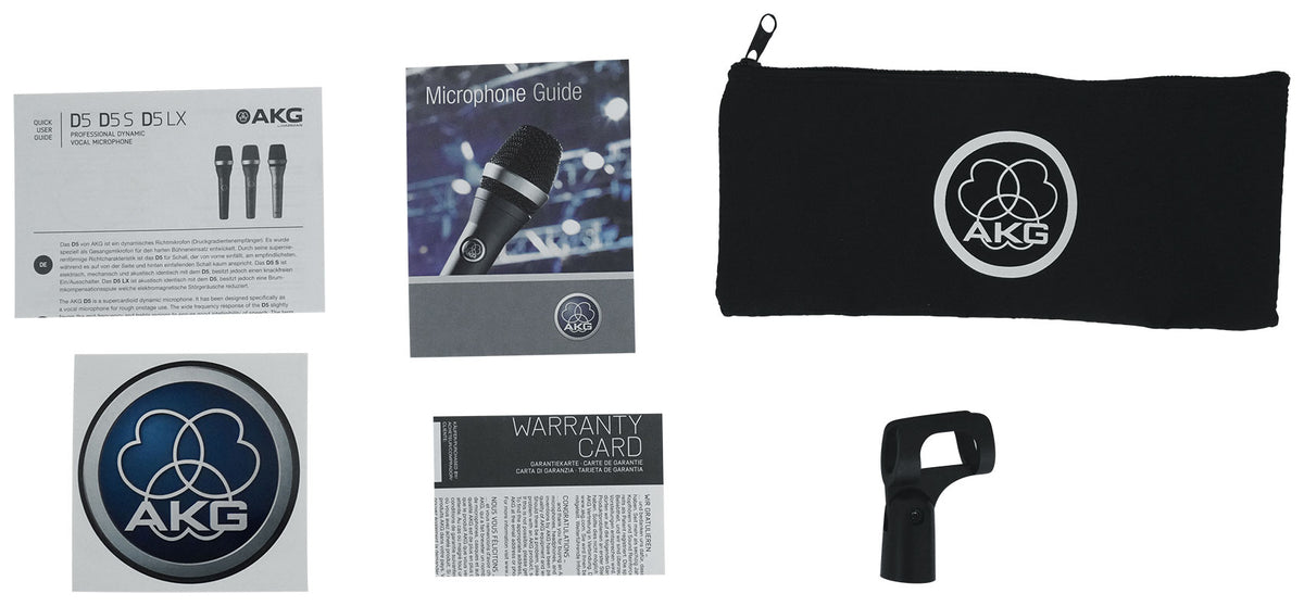 D5 S Dynamic Vocal Microphone With On/Off Switch