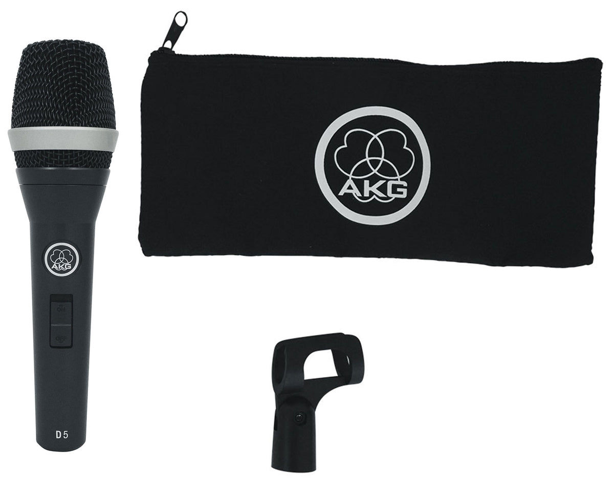 D5 S Dynamic Vocal Microphone With On/Off Switch