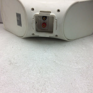 WET-D4 White Dual 4" Indoor/Outdoor Commercial/Restaurant 70V Speaker