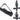 Rockville ESB2 Bag For Pair Tripod Pro DJ Speaker Stands w Foam Padding+Divider