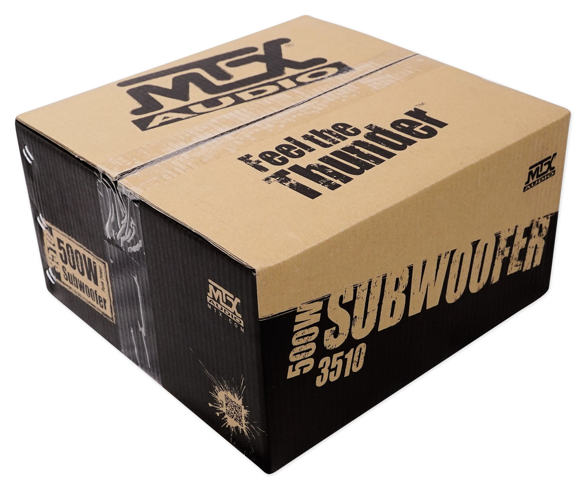 MTX 3510-04 10" 250 Watt RMS SVC 4-ohm Car Audio Subwoofer Sub+Home Speaker