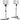 Pair Rockville RVSM5 White Adjustable Studio Monitor Bookshelf Speaker Stands