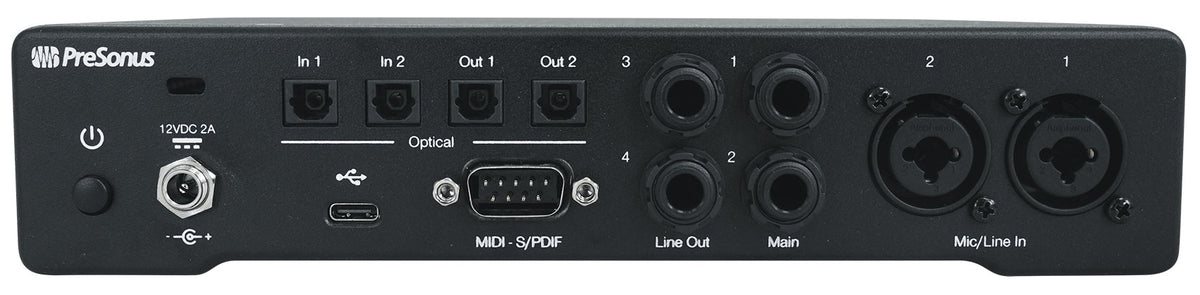 Presonus Quantum HD2 20 x 24, 32-bit / 192 kHz USB-C Audio Recording Interface
