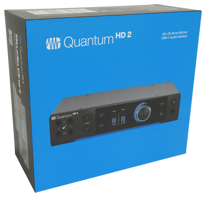 Presonus Quantum HD2 20 x 24, 32-bit / 192 kHz USB-C Audio Recording Interface