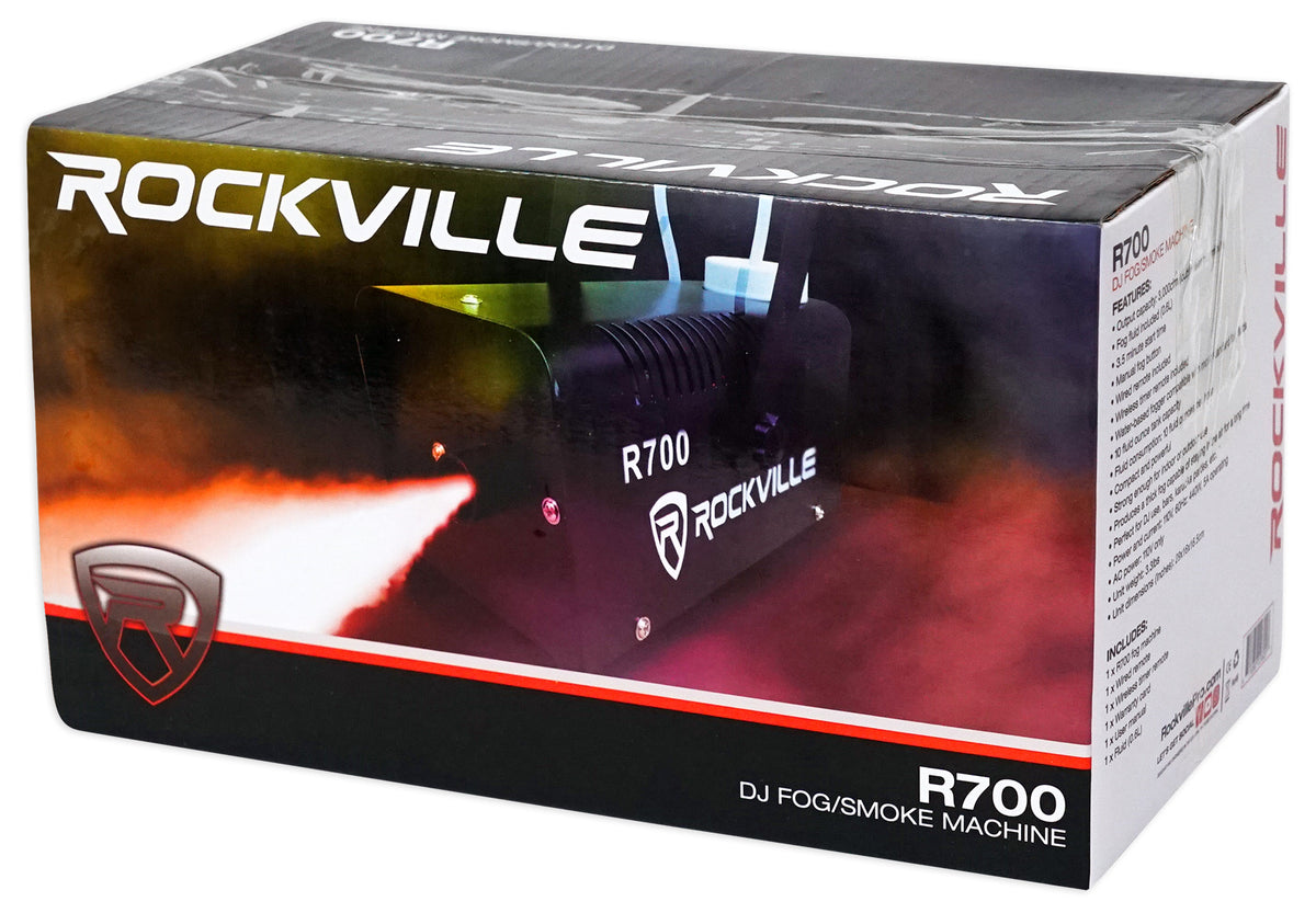 MOD STQ LED Wash Light + R700 Fog Machine