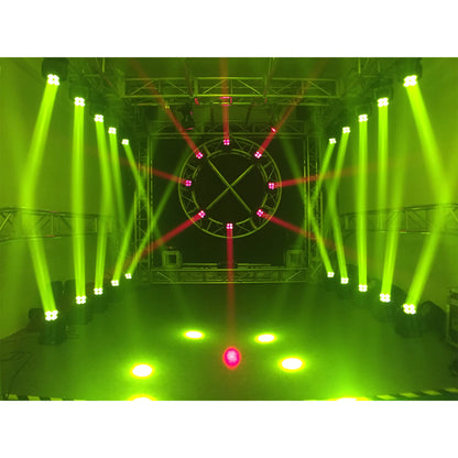 Eliminator Stealth Wash Zoom 7 x 12 Watt RGBW LED DMX Moving Head Wash Light ADJ