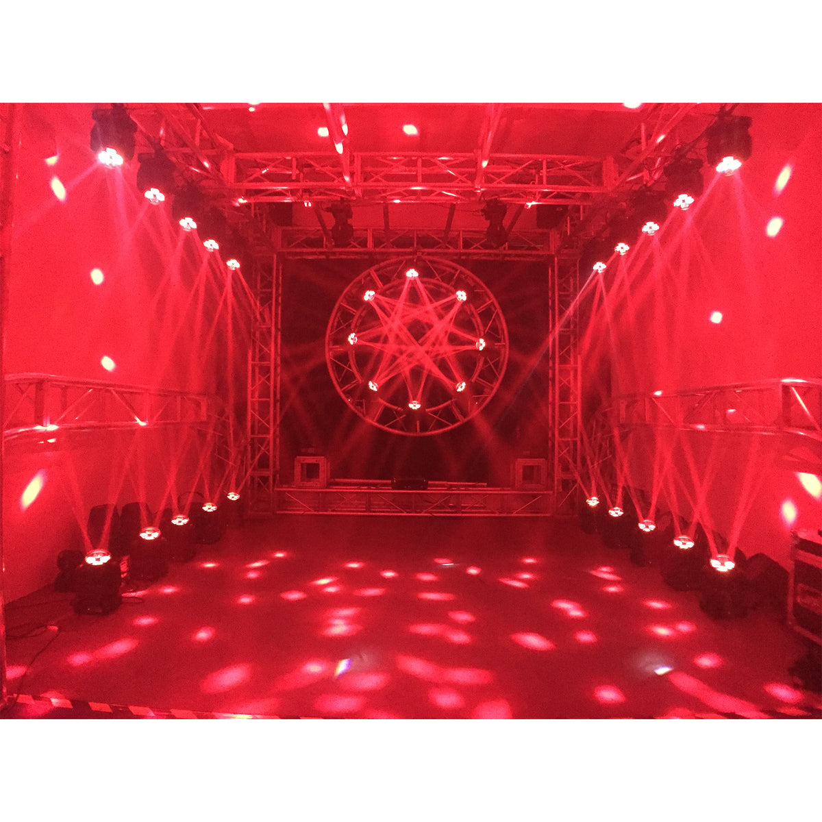 (2) Stealth Wash Zoom 7x12W RGBW LED DMX Moving Head Lights