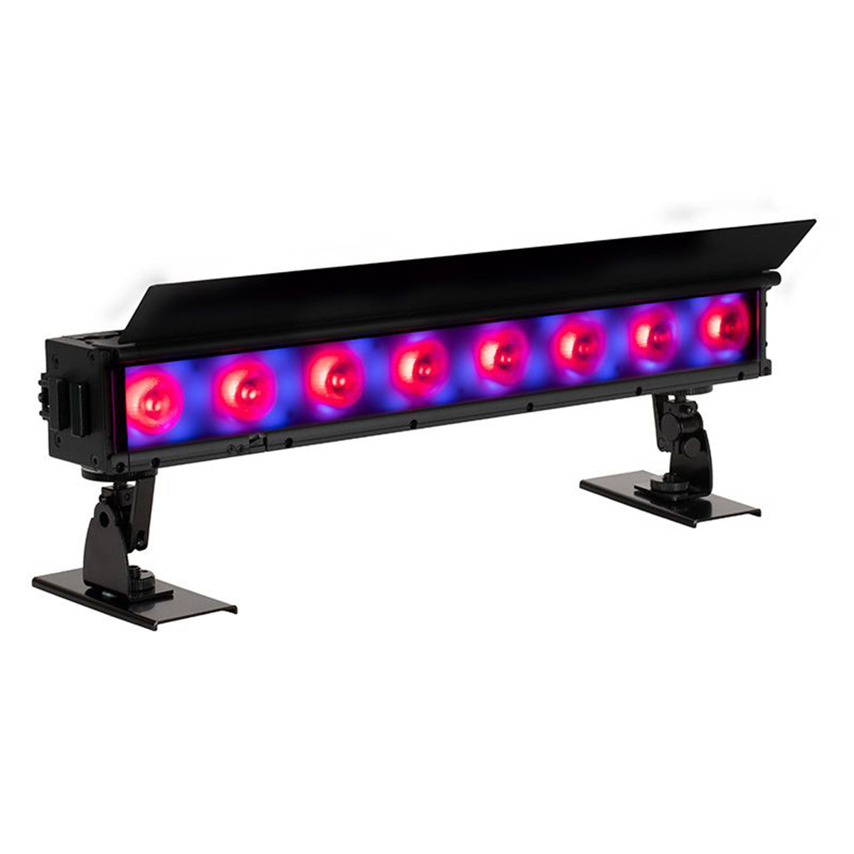 (2) American DJ ElectraPix Bar 8 Wireless DMX RGBAL+UV Bluetooth Wash Light Bars