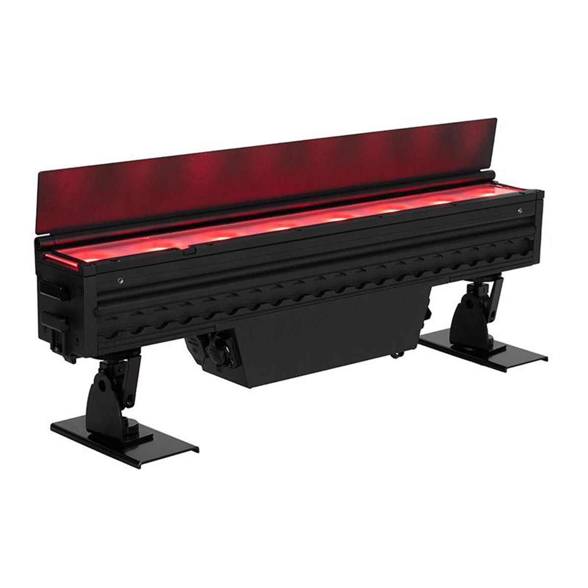 (2) American DJ ElectraPix Bar 8 Wireless DMX RGBAL+UV Wash Light Bars+Facade