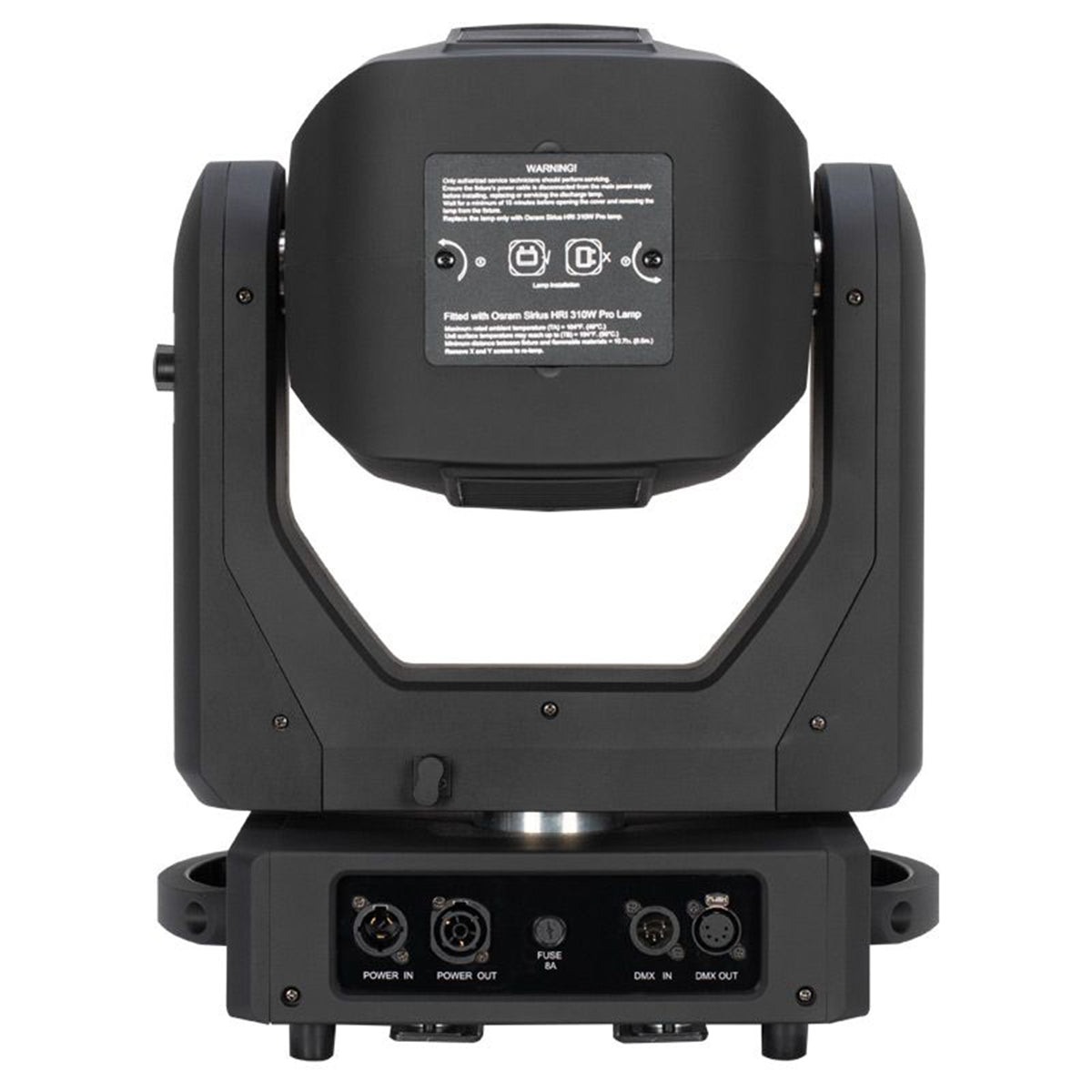 (2) Vizi Beam CMY Moving Head Lights + Totem Stands