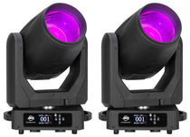 (2) Vizi Beam CMY LED DMX Gobo Beam Spot Strobe Moving Head Lights